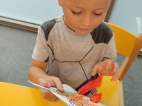 Zajęcia w bibliotece - Kangurki i Kotki