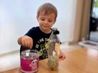 Butelki sensoryczne - Kangurki